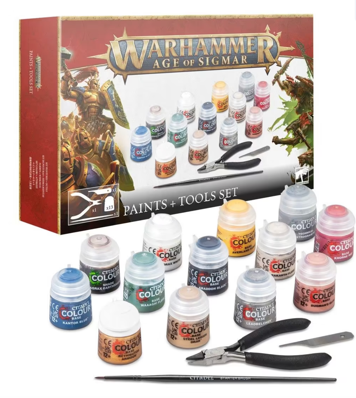 Age Of Sigmar: PAINTS + TOOLS
